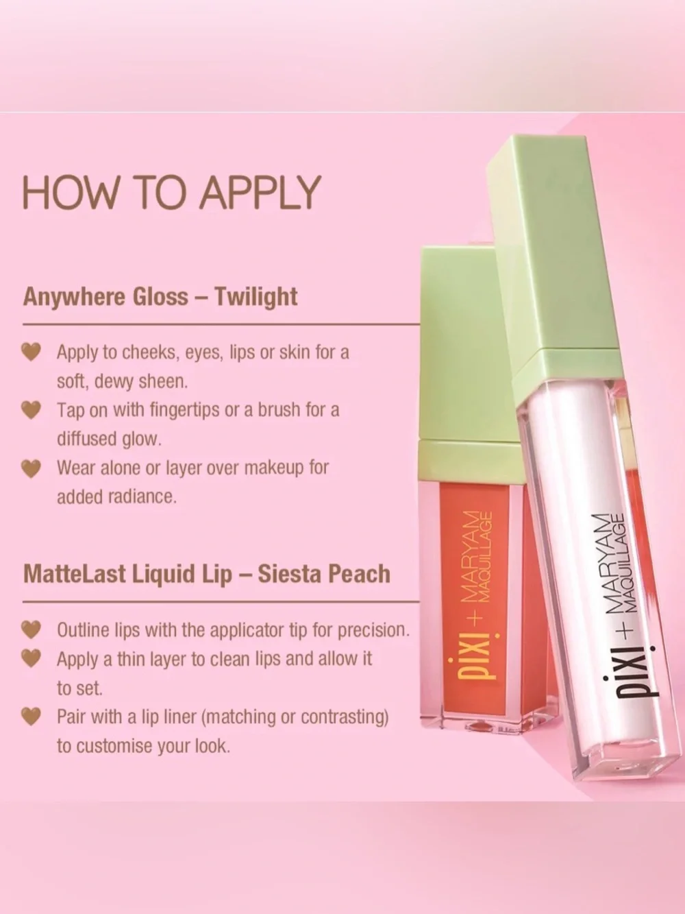 NWT. Pixi + Maryam Maquillage Dream-y Lit Kit | MaryamNYC Limited Edition